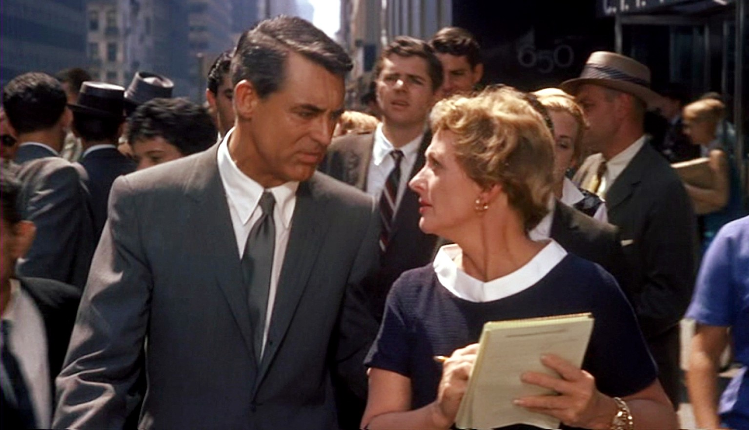 Busy Street of NewYork in North By Northwest